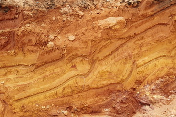 orange red earth background