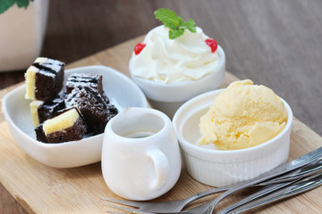 Vanilla ice cream