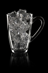 Mug with ice