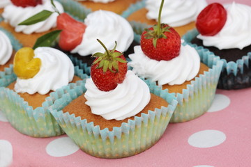 strawberry on chocolate cake outdoor, wedding cake