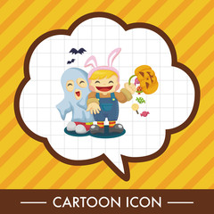 Halloween party costume theme elements