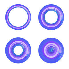 Different width circle set