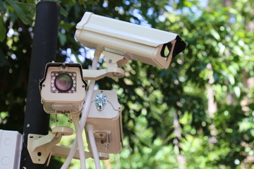 CCTV in park