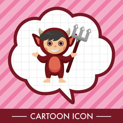 party cartoon costume theme elements