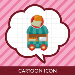 style dining car theme elements