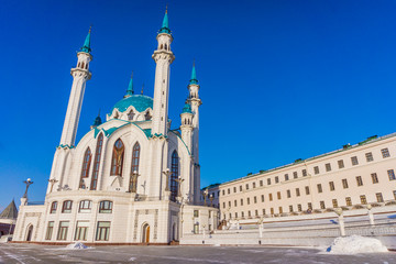 Qolsharif Mosque in Kazan Kremlin, Tatarstan, Russia