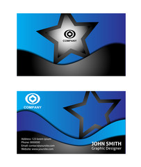 Abstract business card
