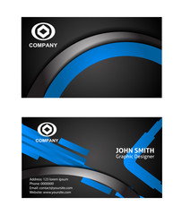 Vector business card
