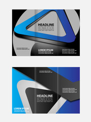 Vector Business Brochure Template Design
