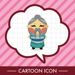 Chinese people theme elements