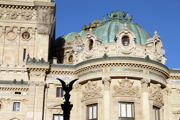  Garnier palace also known as Opera de Paris or Opera Garnier France