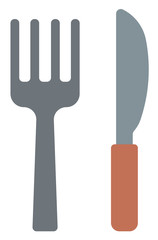 Fork and knife