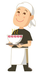 ラーメン店＿店員