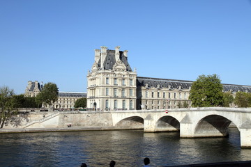 Obraz premium Louvre museum Paris France