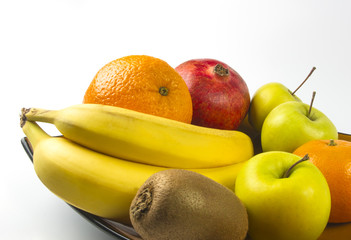 Assortment of exotic fruits