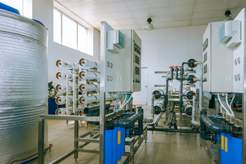 installation of industrial membrane devices