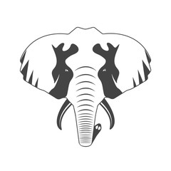 icon is a head of elephant