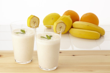 バナナのスムージー