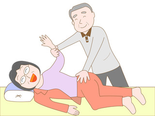 高齢者が高齢者を介護する