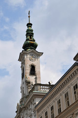 Obraz premium Town Hall Steyr