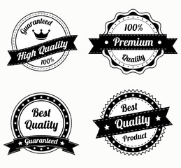 Collection of premium quality vintage labels