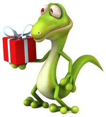 Fototapeta premium Fun lizard