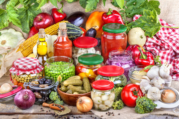 Preservation of healthy fresh fruit and vegetables