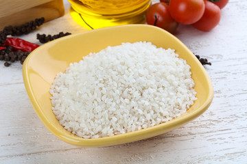 Raw rice
