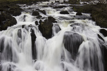 Waterfall, Swallow Falls,Betws-y-coed, Snowdonia, North Wale , L