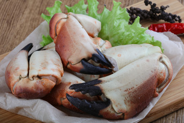 Crab claws