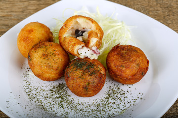 Japanese octopus balls