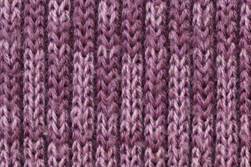 Purple knitting texture for pattern and background
