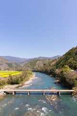 高知県四万十町　第二三島沈下橋