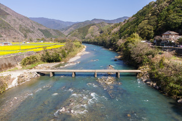 高知県四万十町　第二三島沈下橋