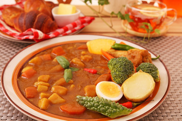 野菜たっぷりのカレー