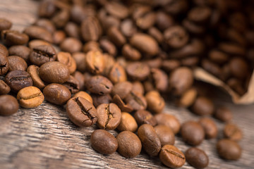 Coffee on table