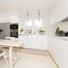 modern kitchen interior