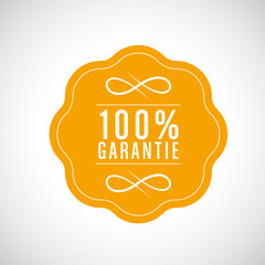 100% garantie - obrazy, fototapety, plakaty