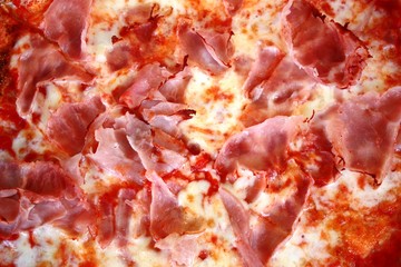 Pizza prosciutto