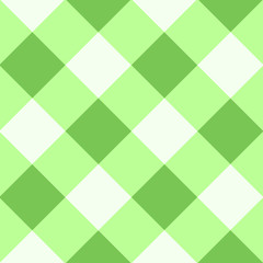 Green Flash White Diamond Chessboard Background Vector Illustration