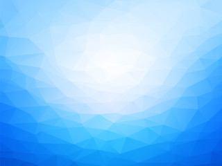 Light blue low poly background