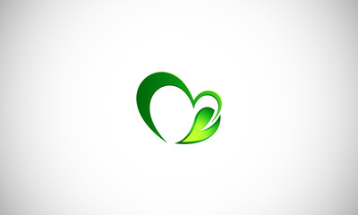 love, leaf, logo