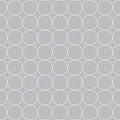Fototapeta premium Seamless Geometric Circles Pattern Texture