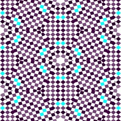 Fototapeta premium Abstract seamless geometric patterns. Kaleidoscope seamless