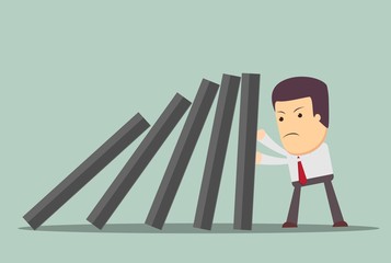 domino effect and problem solving