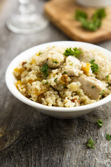 Quinoa with chicken