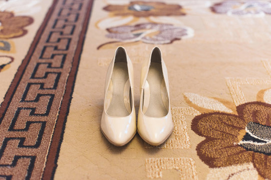 Classic Shoes on Carpet