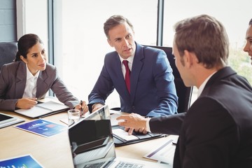 Businesspeople in conference room