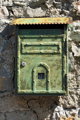 Rusty Metal Mailbox - Portovenere Italy