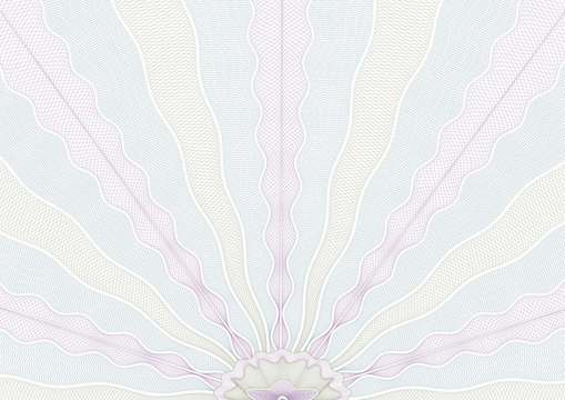 Guilloche vector background grid